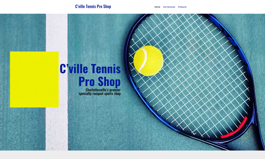 Cville tennis pr